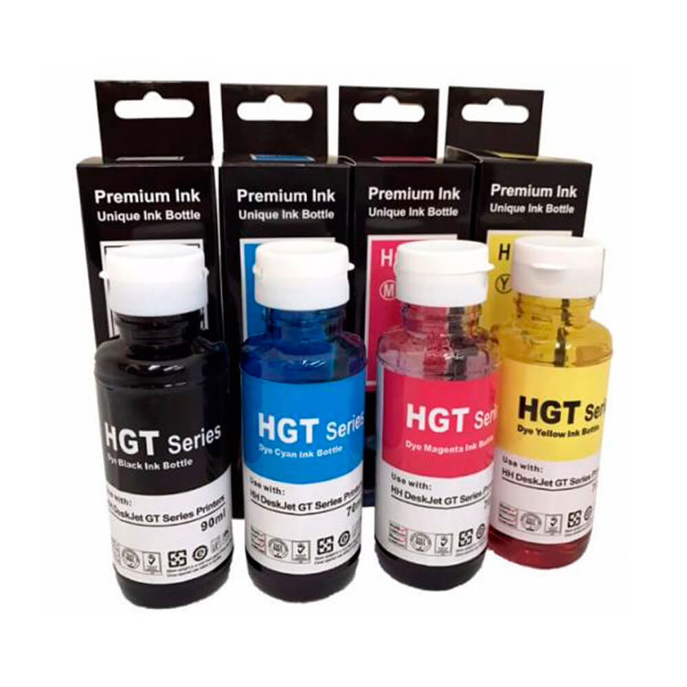 Kit Refil de Tinta Compatível HP GT51/GT52